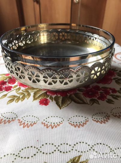 Конфетница на ножке СССР