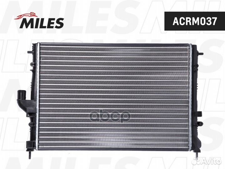 Радиатор miles acrm037 renault logan/sandero 08