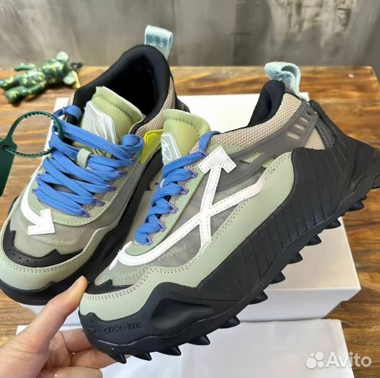 Off-White odsy-1000 “Black Sage Green”