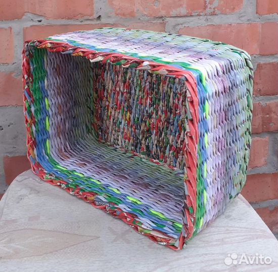 Корзина разноцветная