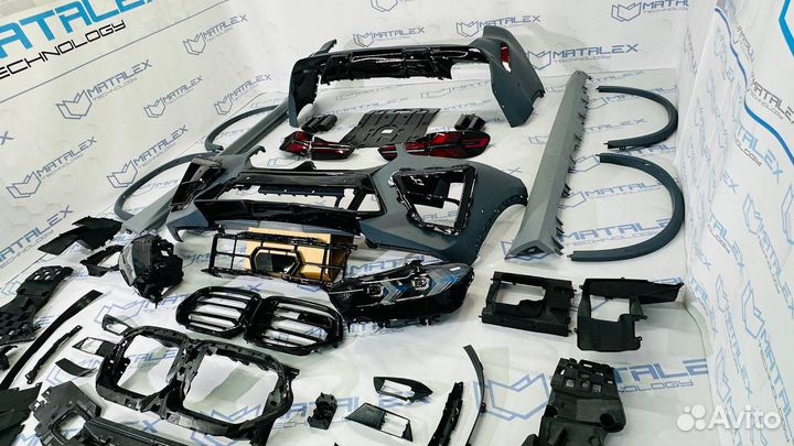 Обвес BMW G05 в F95 LCI оптика бюджет