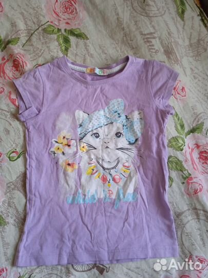 Лонгслив для девочки 110