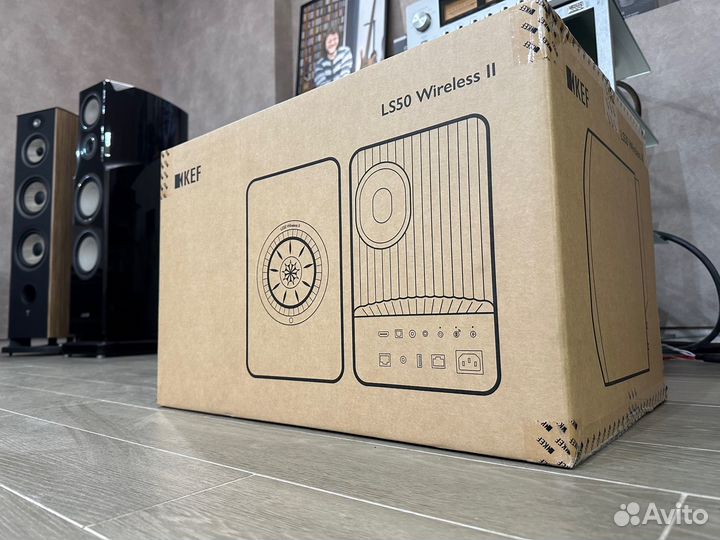Полочная акустика KEF LS50 Wireless II
