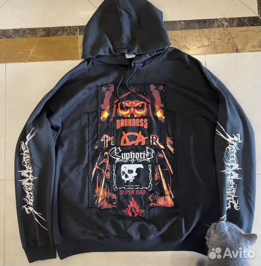 Худи Vetements Hardcore Patch Hoodie