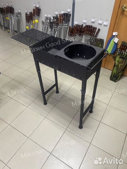 Мангал комбинированный