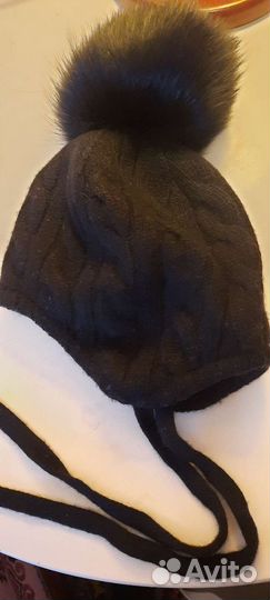 Шапка зимняя для девочки 52 54