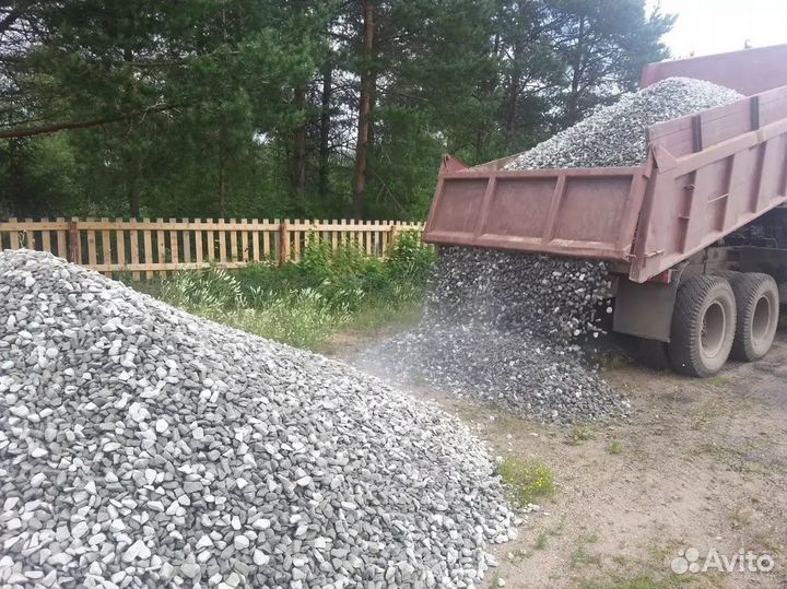 Щебень и гравий, вторичный щебень, вторичный пгс