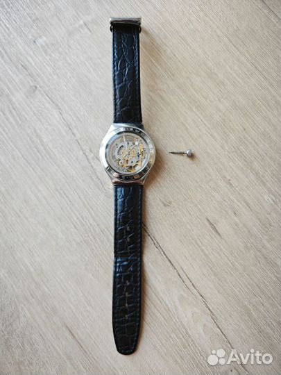 Часы Swatch irony skeleton automatic под ремонт