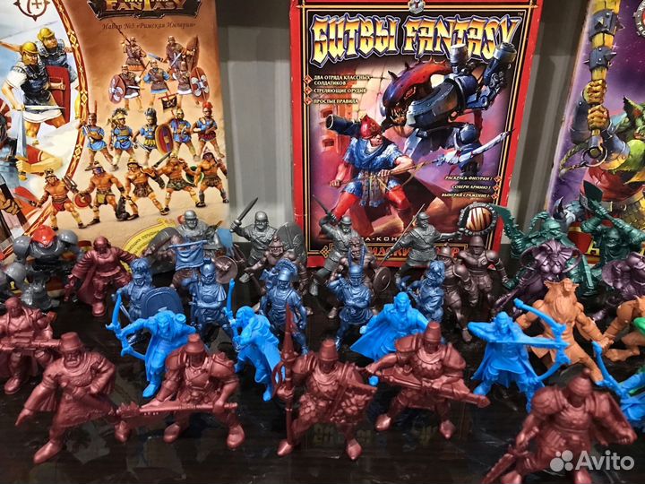 Солдатики технолог Битвы fantasy Замок Орудия