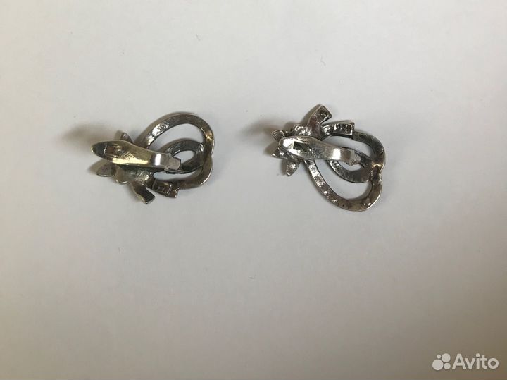 Серьги серебро 925