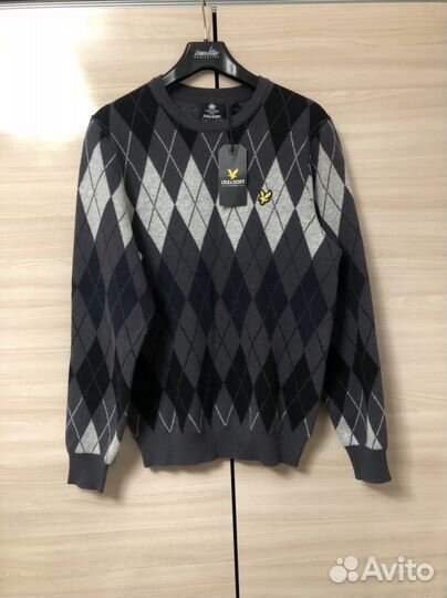 Джемпер шерсть lyle & scott