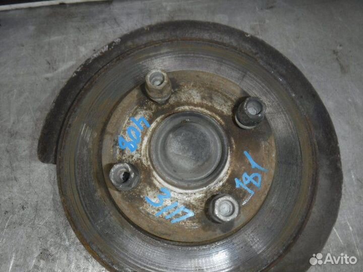 Тормозной диск задний правый Peugeot 408 TU5JP4