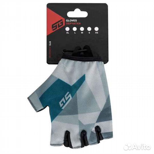 Велоперчатки STG Sens Skin, размер L, камуфляж