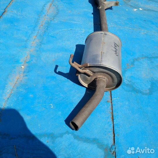 Резонатор выхлопной системы. Toyota Alphard