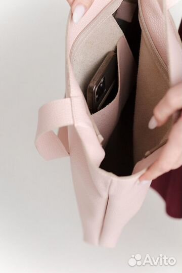 Сумка шопер натуральная кожа новая