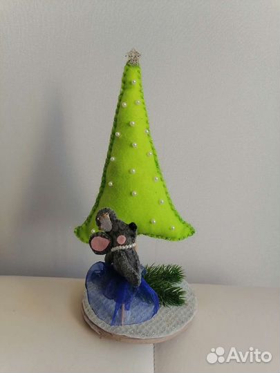 Поделка в школу на Новый год