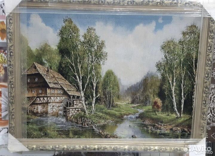 Картина из гобелена