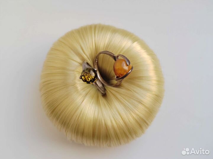 Янтарь /серебро
