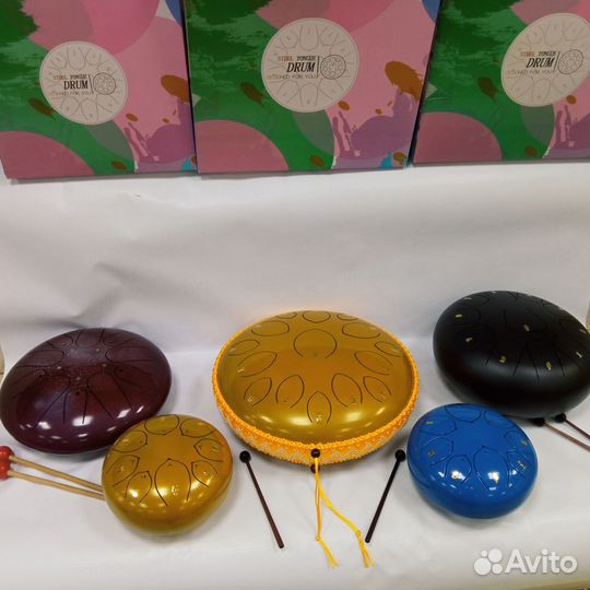 Глюкофоны, язычковые барабаны