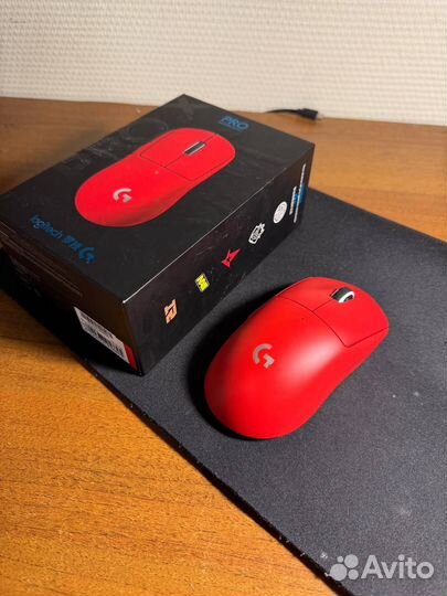 Logitech G PRO X superlight red