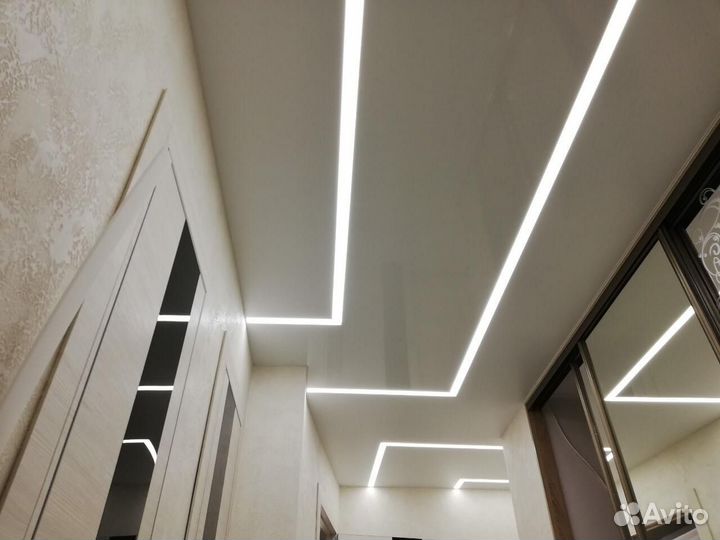 Натяжные потолки, рулонные шторы, жалюзи, окна пвх