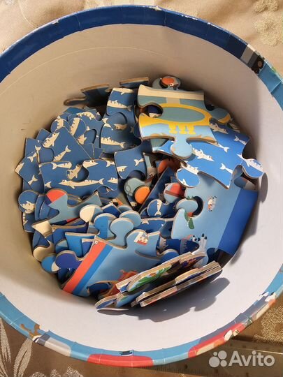 Пазл Scratch Паром 60 элементов