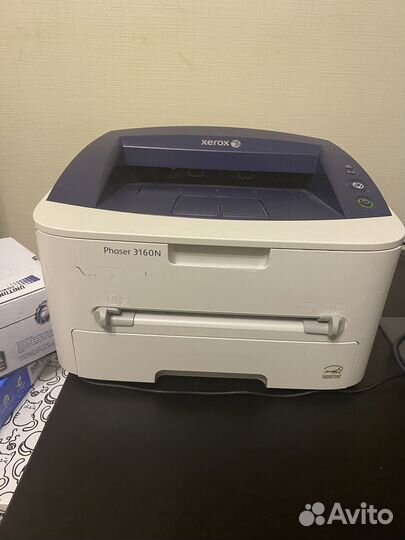 Принтер xerox 3160 + картридж
