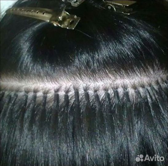 Капсульное наращивание волос