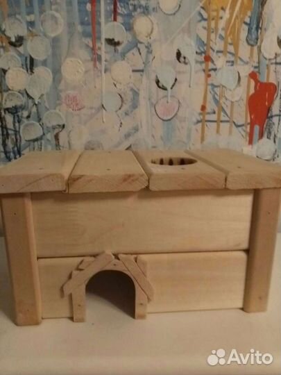 Колесо домик для хомяка