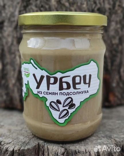 Урбеч из семян подсолнуха 500 грамм