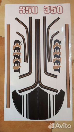 Наклейки Чезет 472