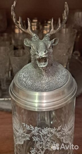Пивная кружка с оленем