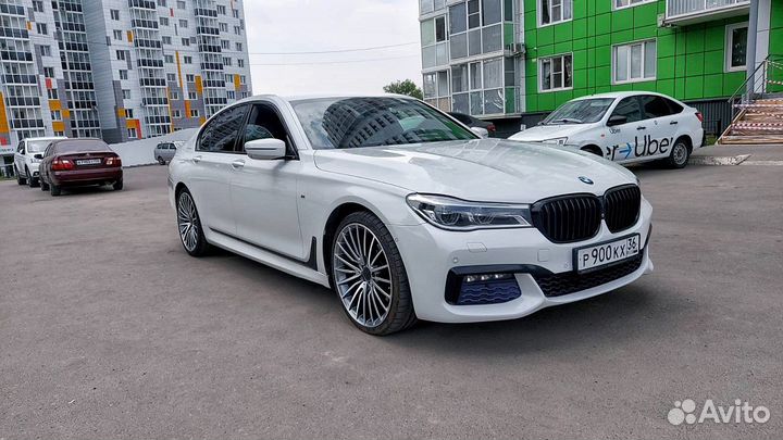Аренда BMW 740 авто на свадьбу, транфер, встречи