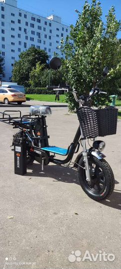 Электровелосипед монстер с двумя акб