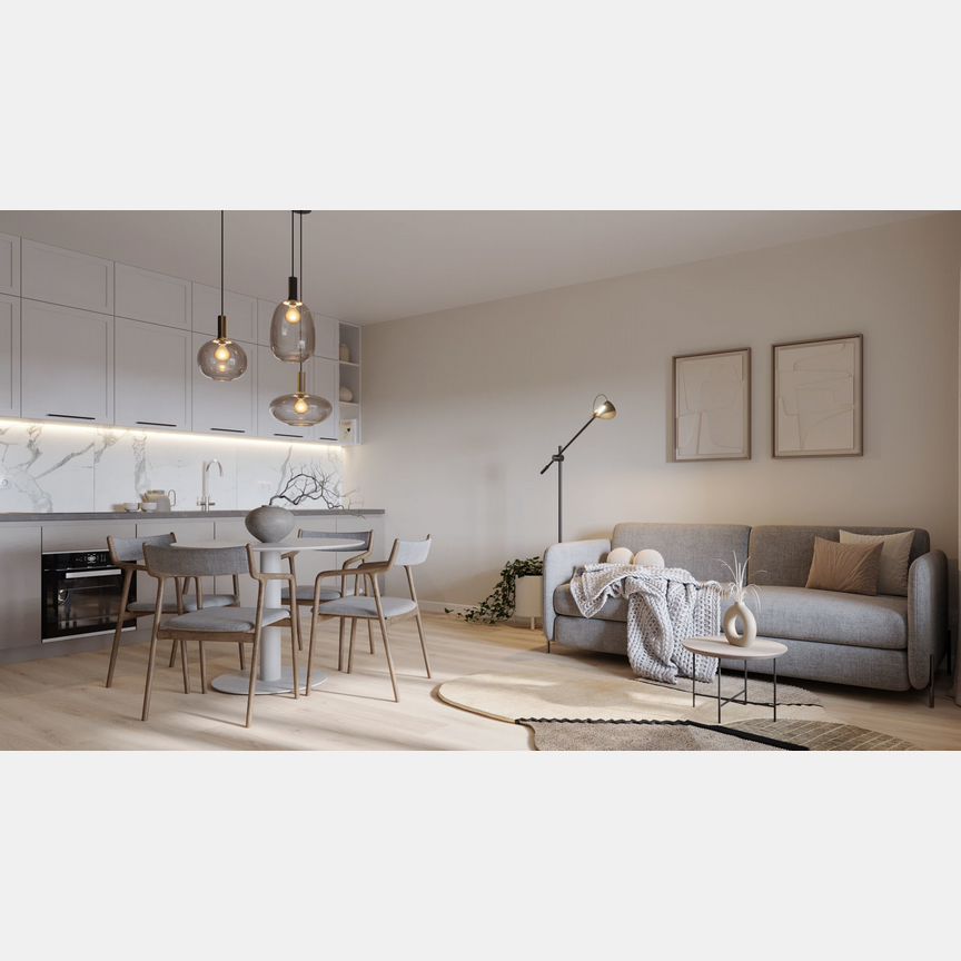 2-к. квартира, 53,8 м², 12/15 эт.