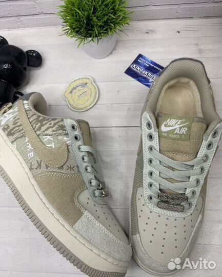 Кроссовки мужские зимние Nike air Force 1