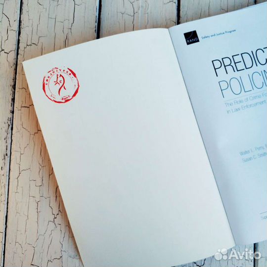 Predictive policing. Книга на английском языке