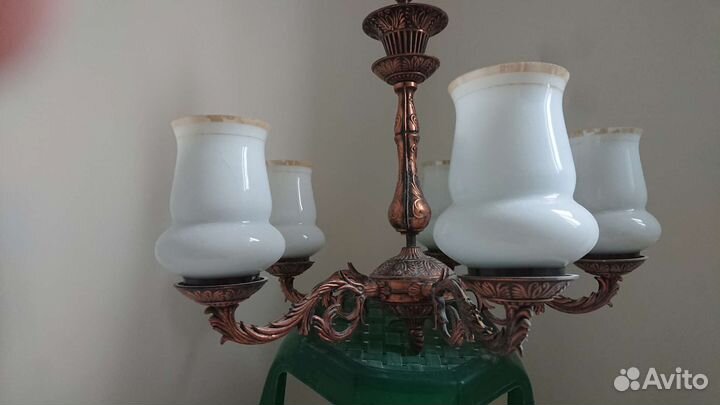 Люстра потолочная бу