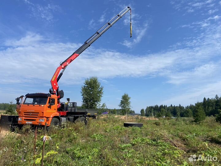 Аренда и услуги манипулятора, борт 11.6 т, 6.1 м