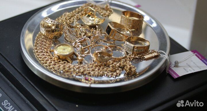 Золотой лом,изделия