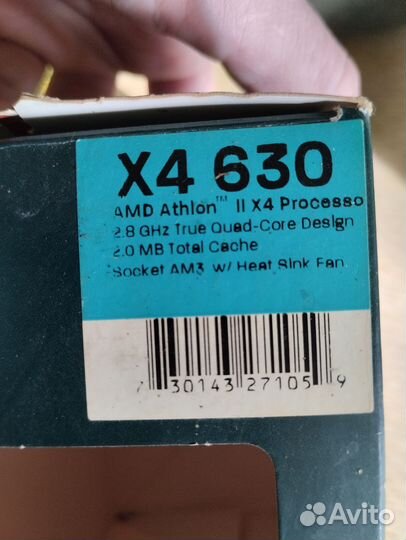 Материнская плата с процессором и памятью