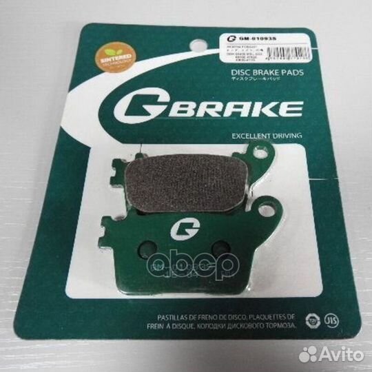 Колодки G-brake GM-01093S GM01093S G-brake