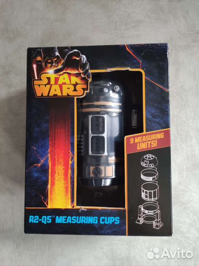 Набор мерных стаканчиков робот R2D2 Star Wars