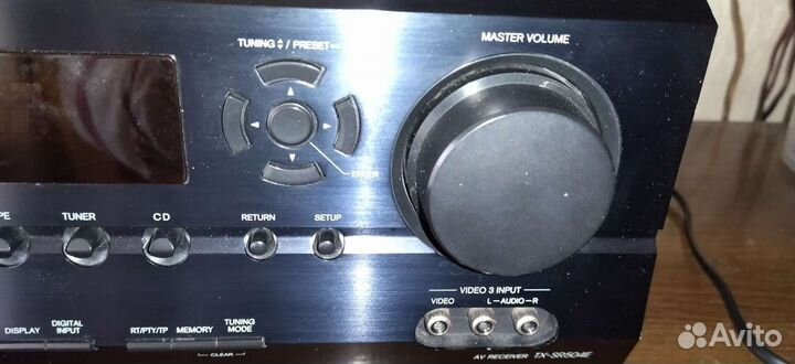 Av ресивер onkyo tx sr 504 e