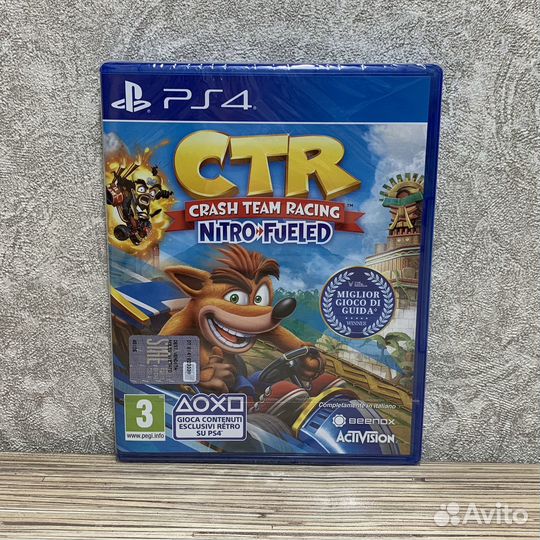 Новый/CTR Team Racing (1-4Игрока) на PS4/PS5