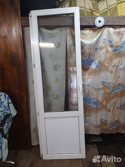 Дверь балконная пвх бу