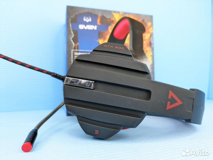 Наушники Sven игровые проводные с микрофоном