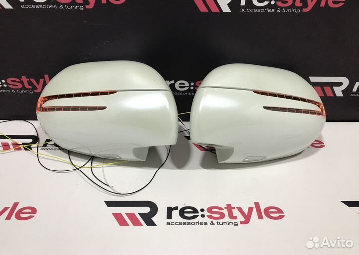 Накладки на зеркала Land Cruiser Prado 120 S412