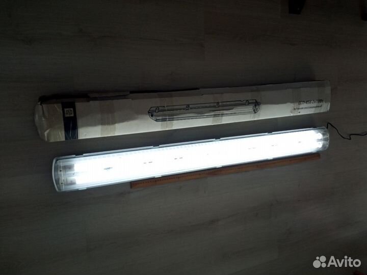 Свeтильник ccп-456 2х18Вт LED-Т8R G13 220В IP65 12