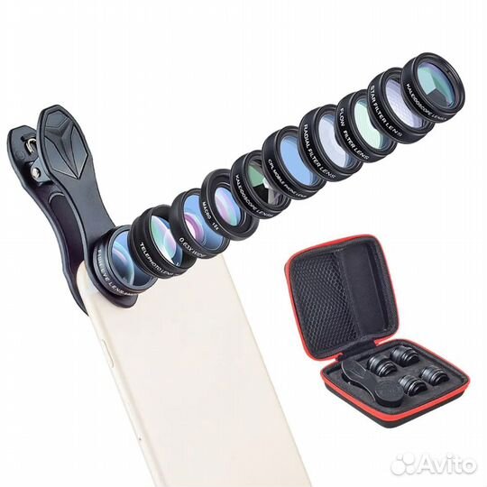 Линзы для смартфона Apexel 10в1